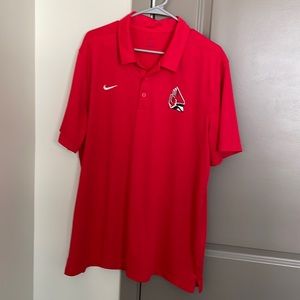 Nike Ball State golf shirt